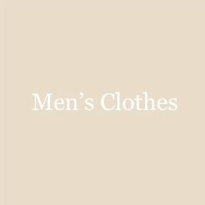 Mens clothing!!